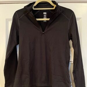 REI Boys 1/4 Zip Mid Weight UPF 50+ Sun Protection